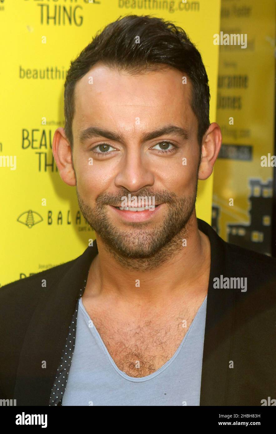 Ben Forster attending the Beautiful Thing Press Night at the Arts Club Arrivals in London. Stock Photo