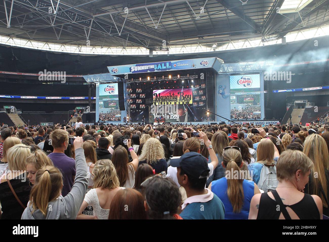 Naughty boy capital fms summertime ball wembley stadium hi-res stock  photography and images - Alamy