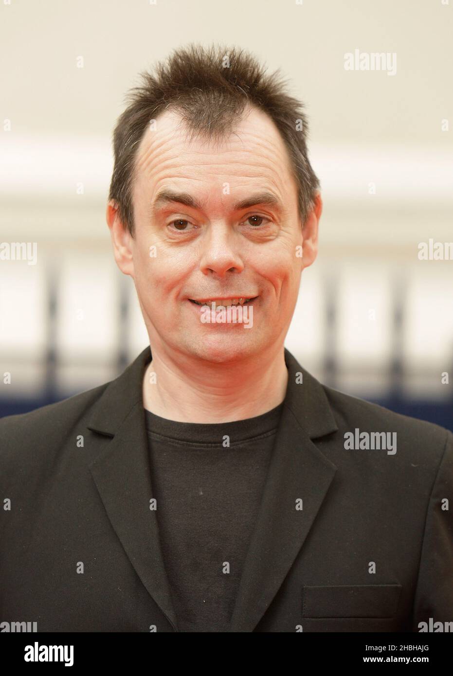 Kevin Eldon attending the Charlie and the Chocolate Factory Opening Night at the Theatre Royal Drury Lane in London. Stock Photo