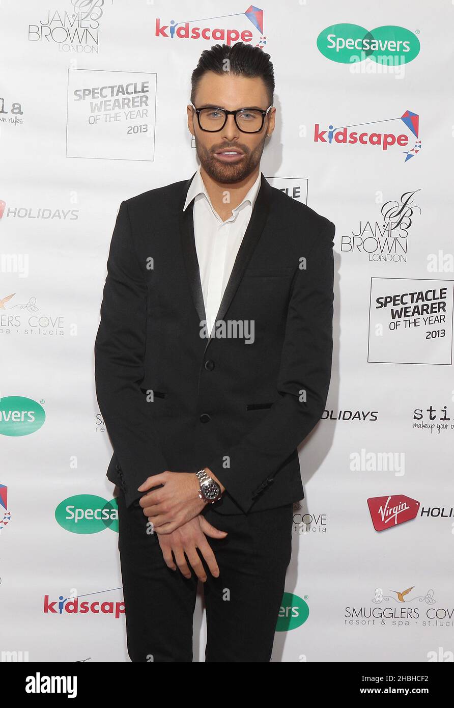 Rylan Clark arrives at the Spectacle Wearer of the Year at the Royal ...