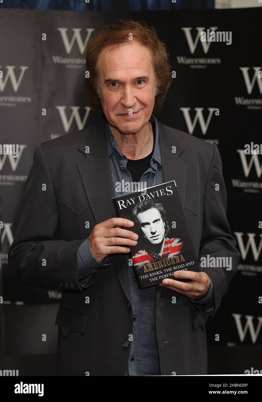 Ray Davies Autobiography Americana Book Signing at Waterstones in