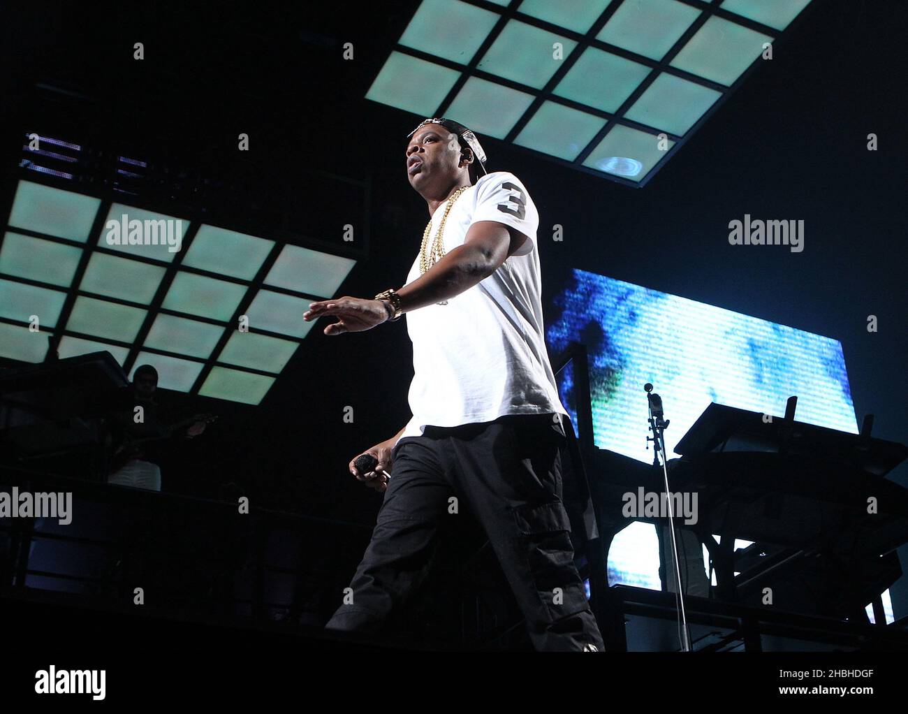 Jay Z performs at the O2 Arena, London Stock Photo - Alamy