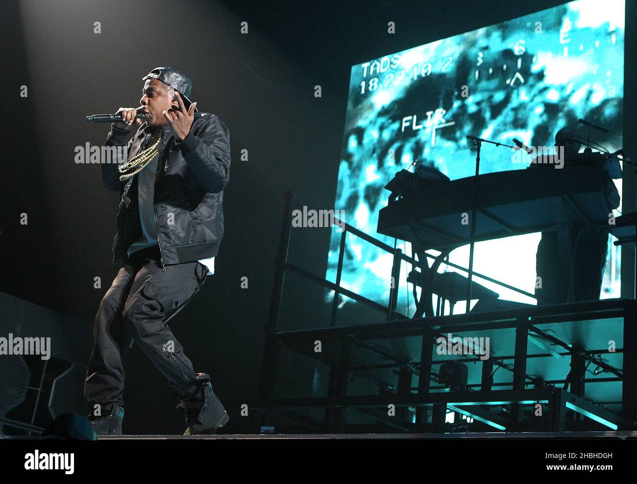 Jay Z performs at the O2 Arena, London Stock Photo - Alamy