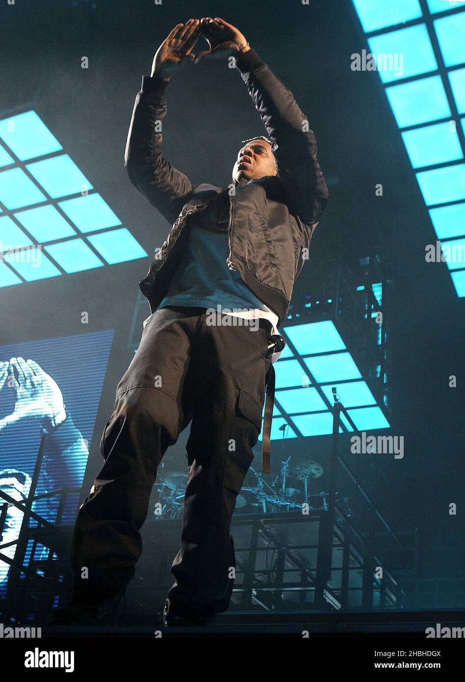 Jay Z performs at the O2 Arena, London Stock Photo - Alamy