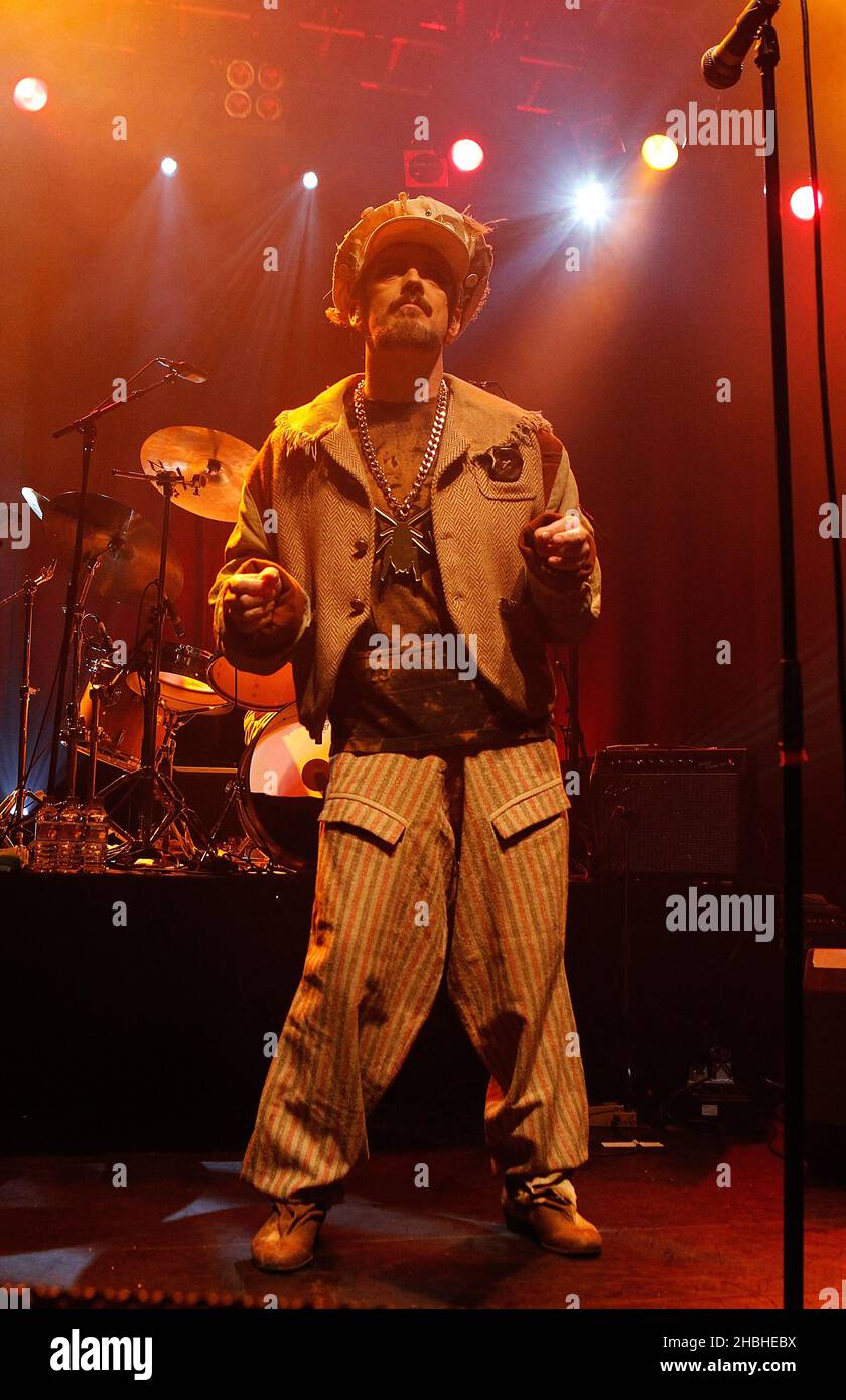 Boy George performs at Koko at the Virgin 40th Anniversary Celebrations in London. Stock Photo