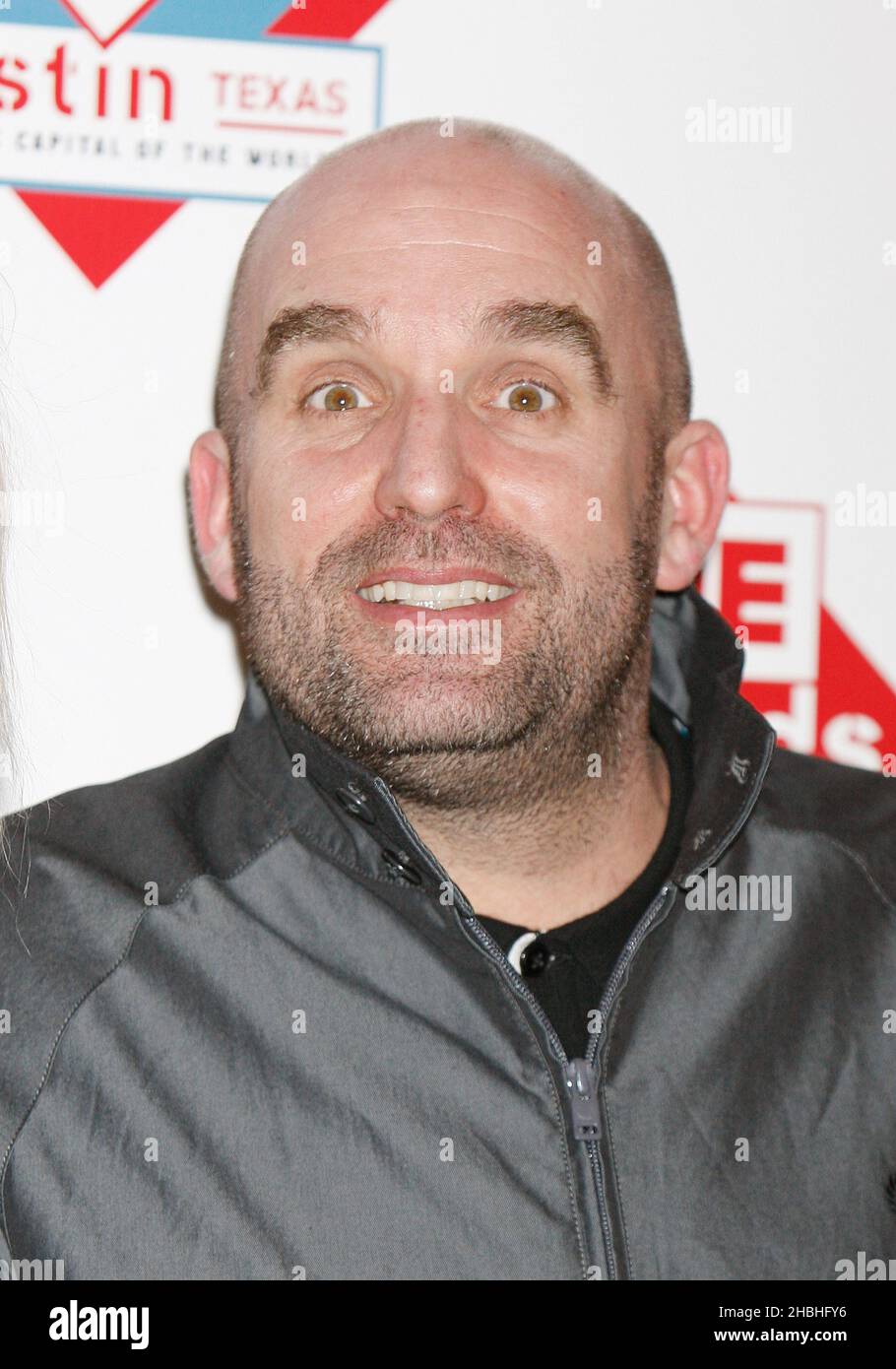 Shane Meadows attending the NME Awards arrivals at the 02 Brixton Academy in London. Stock Photo