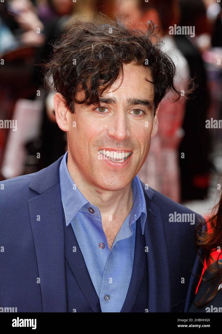 Stephen Mangan attending the Postman Pat The Movie World Premier at The West End Odeon in Leicester Square in London. Stock Photo