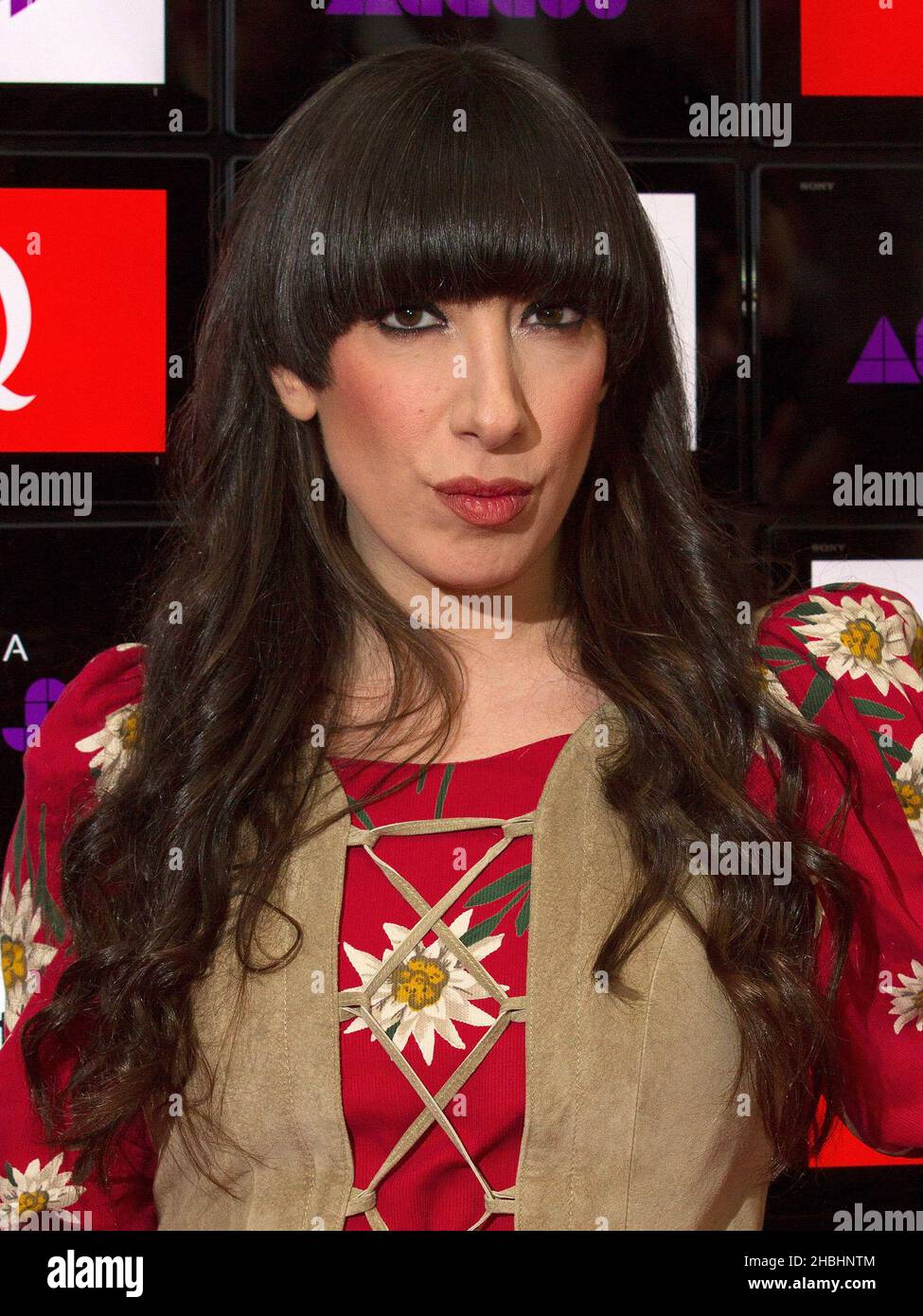 Lady Starlight attends the Xperia Access Q Awards at the Grosvenor House Hotel in London. Stock Photo