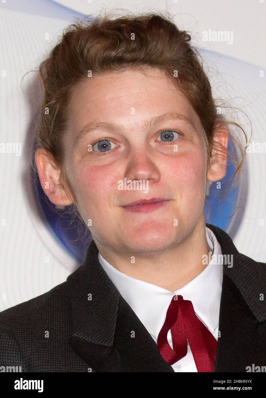 Kate Tempest is nominated for an award at the Barclaycard Mercury Prize Awards at the Roundhouse in London. Stock Photo