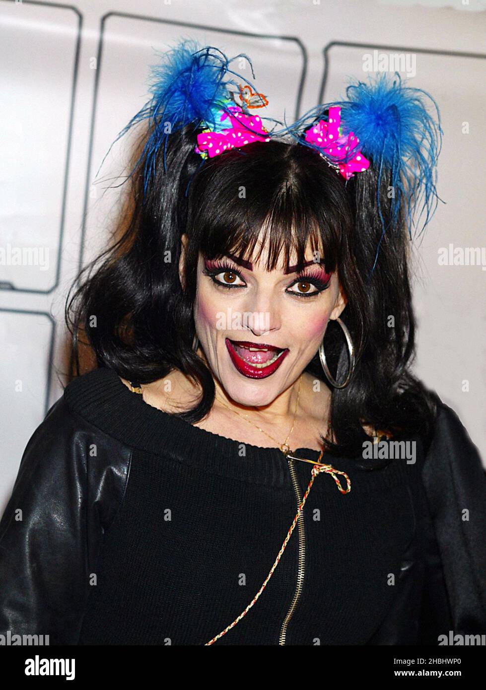 Nina Hagen at the Xelibri Party Arrivals at the Old Billingsgate, East