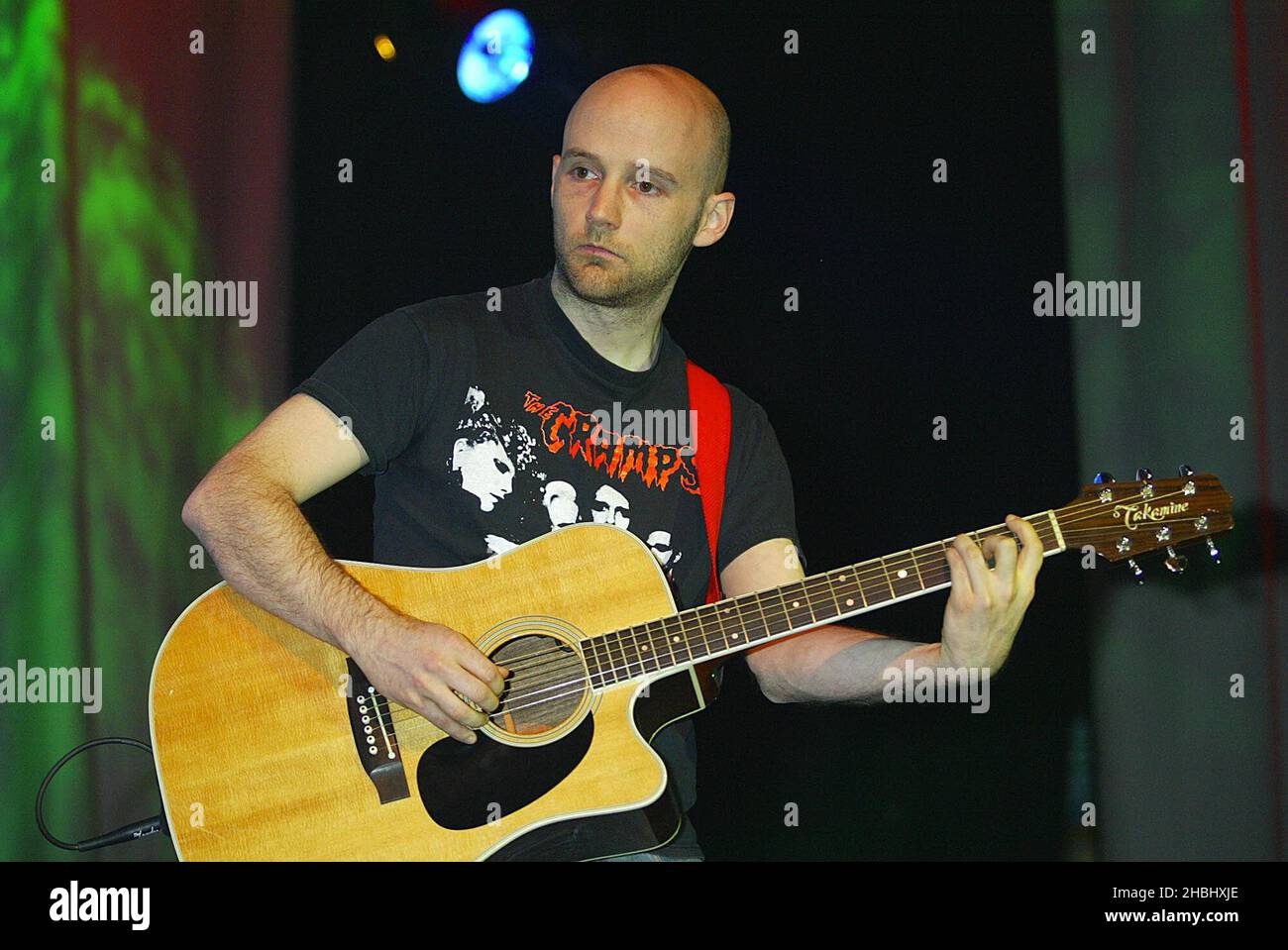 MOBY AT THE LAUNCH OF THE BRITS AWARDS. Stock Photo