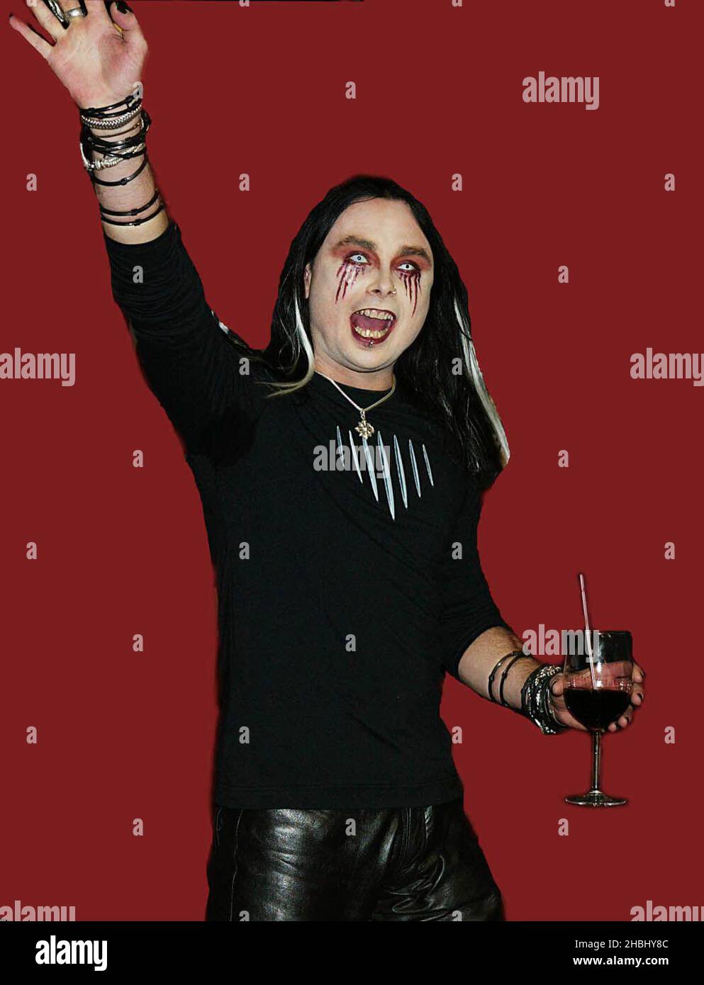 Cradle of Filth sign new album at Virgin Megastore, Oxford St, London