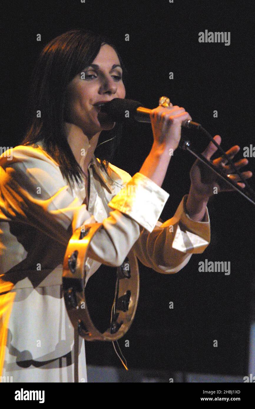 PJ Harvey in concert at the Madison Square Garden, New York. Live. Half