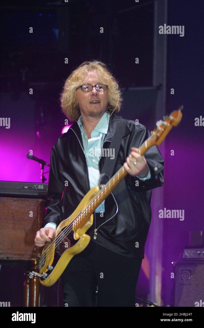 REM on stage at the South African Freedon Day Concert held in Trafalger