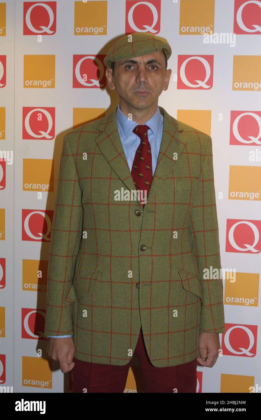 Kevin Rowland of Dexy's Midnight Runners at the Q Awards held at London's Park Lane Hotel. Stock Photo