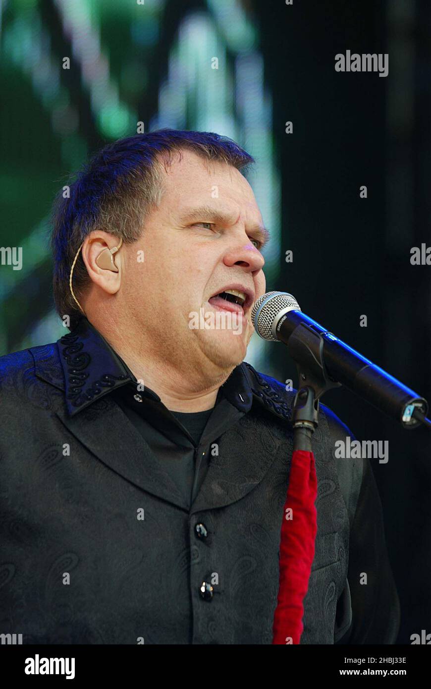 Meat Loaf performing live at the Capital FM Prince's Trust Party in the