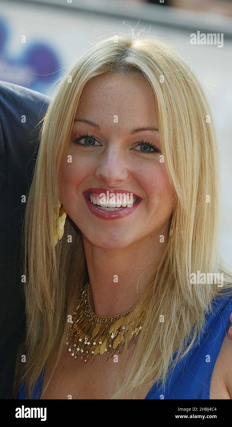 Sarah Manners at Disney Channel Kids Awards at the Royal Albert Hall Stock Photo