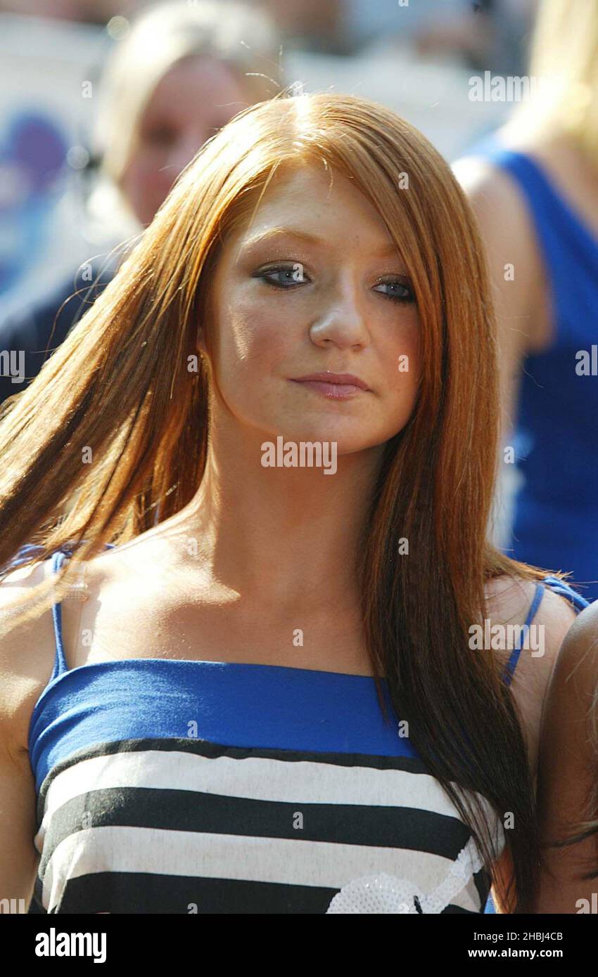 Nicola from Girls Aloud at Disney Channel Kids Awards at the Royal Albert Hall. Stock Photo