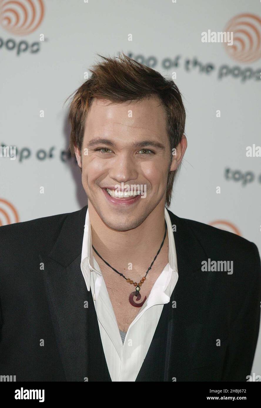 Will Young attends the launch of the all new Top Of The Pops at BBC Television Centre on