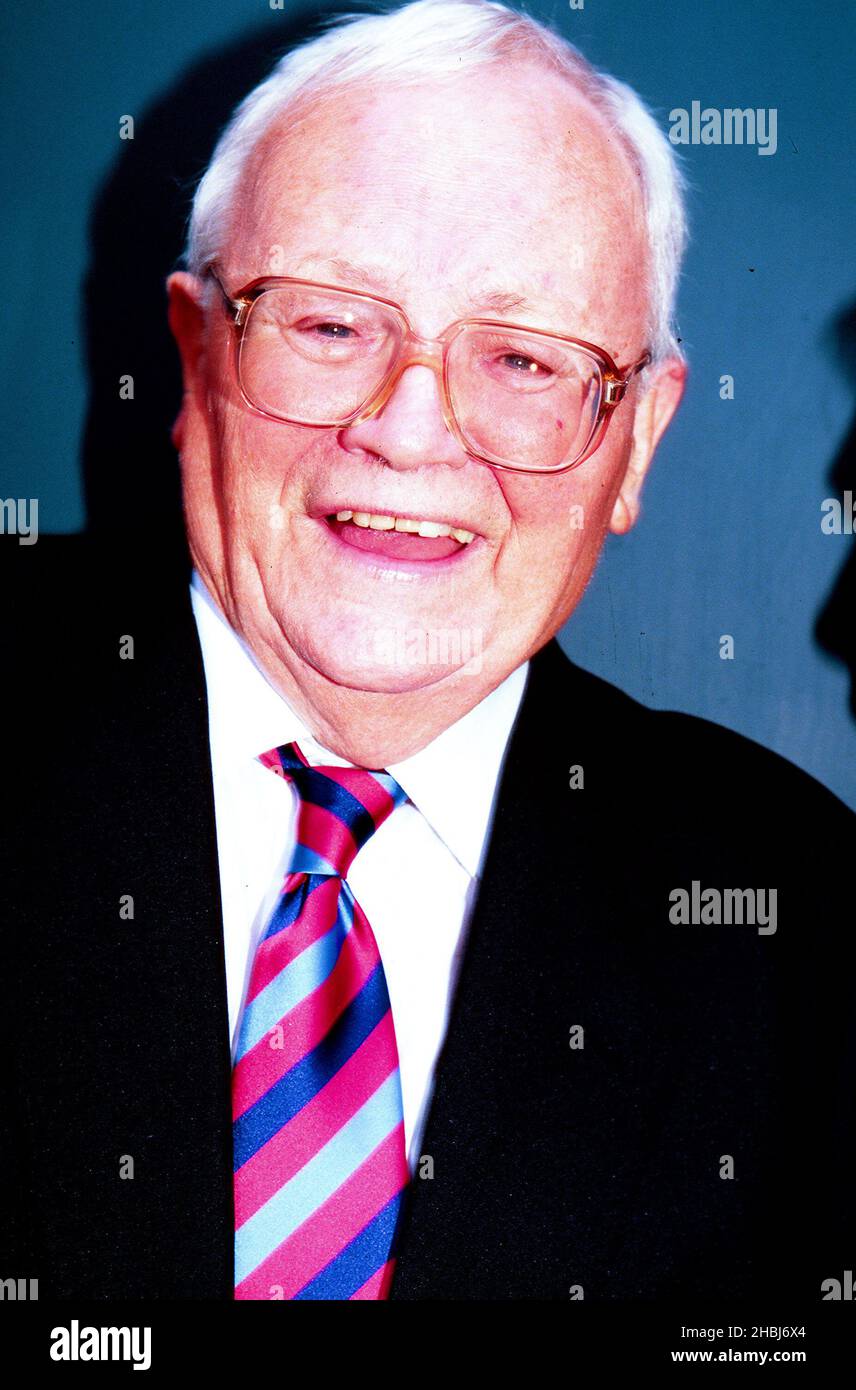 Sir Harry Secombe at a photocall in London. Stock Photo