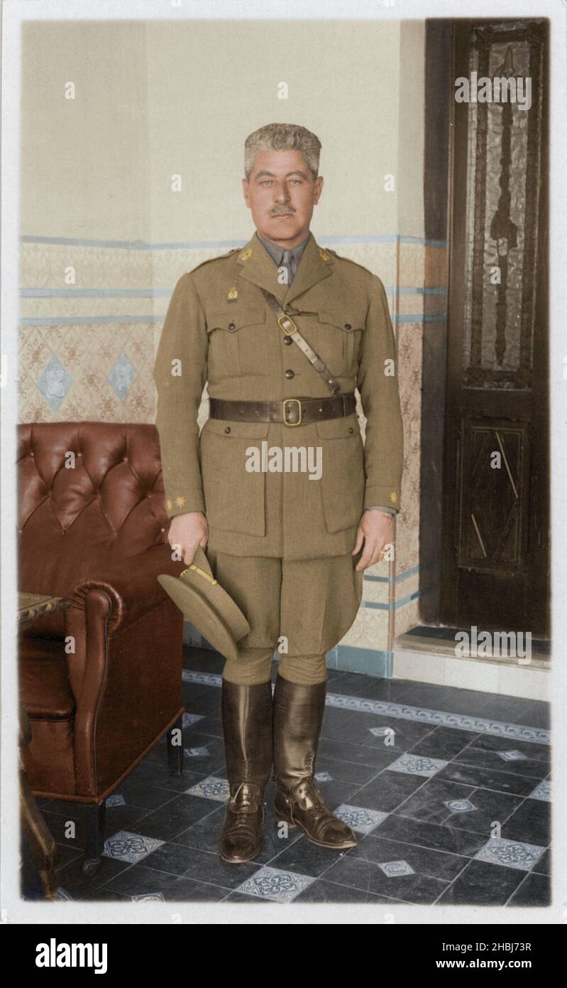 Retrato del general Amado Balmes (18771936 Stock Photo Alamy