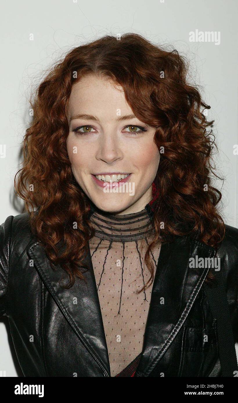 Melissa Auf der Maur at the NME Awards at the Po Na Na in London. Â