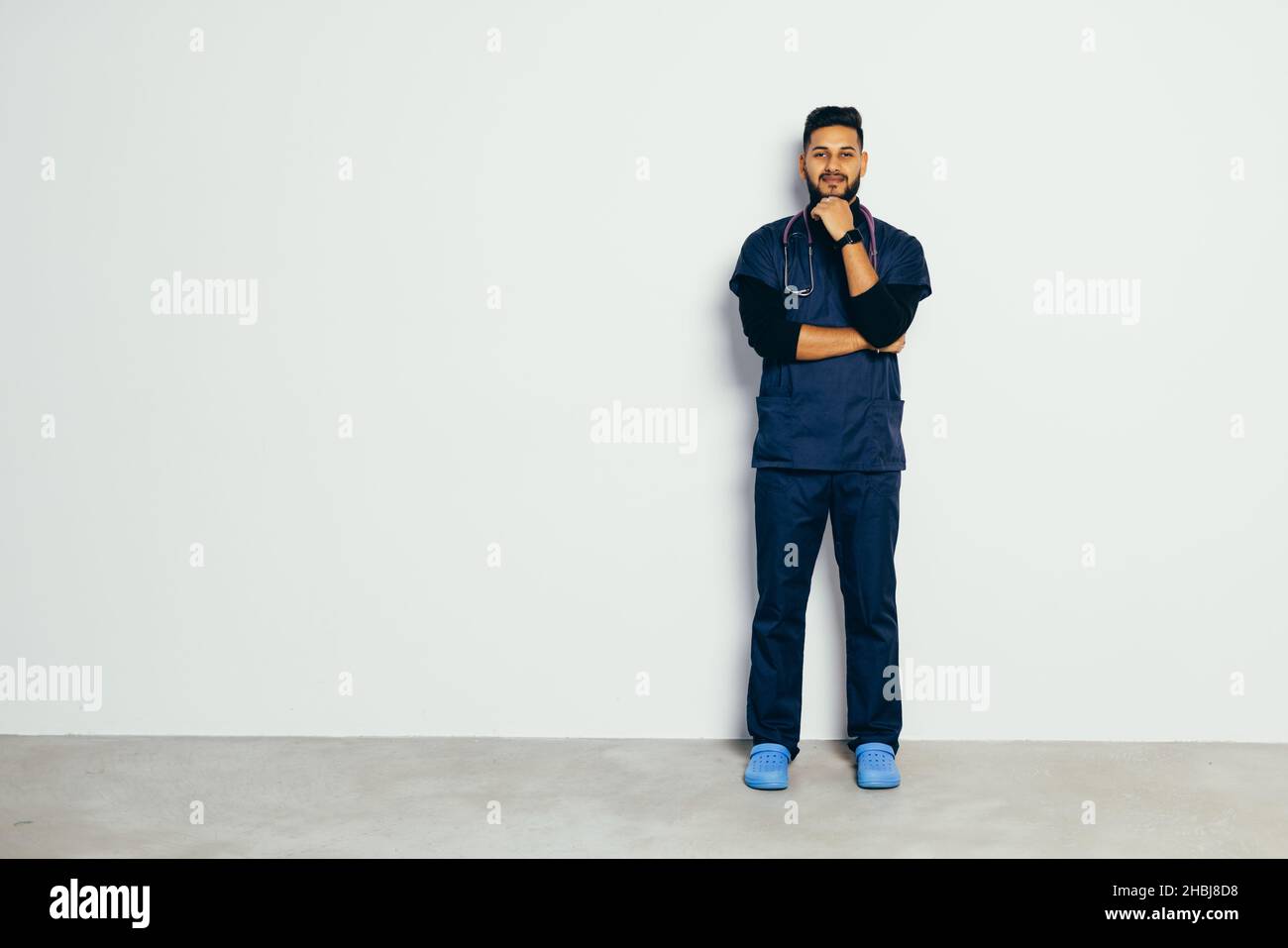 Indian guy full body studio hi-res stock photography and images - Alamy
