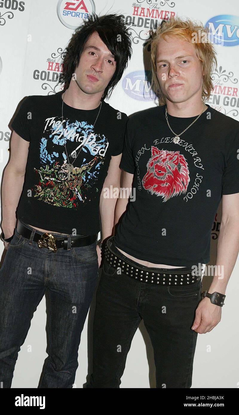 Glitterati at "The Metal Hammer Golden Gods Awards" at Ocean on June 7