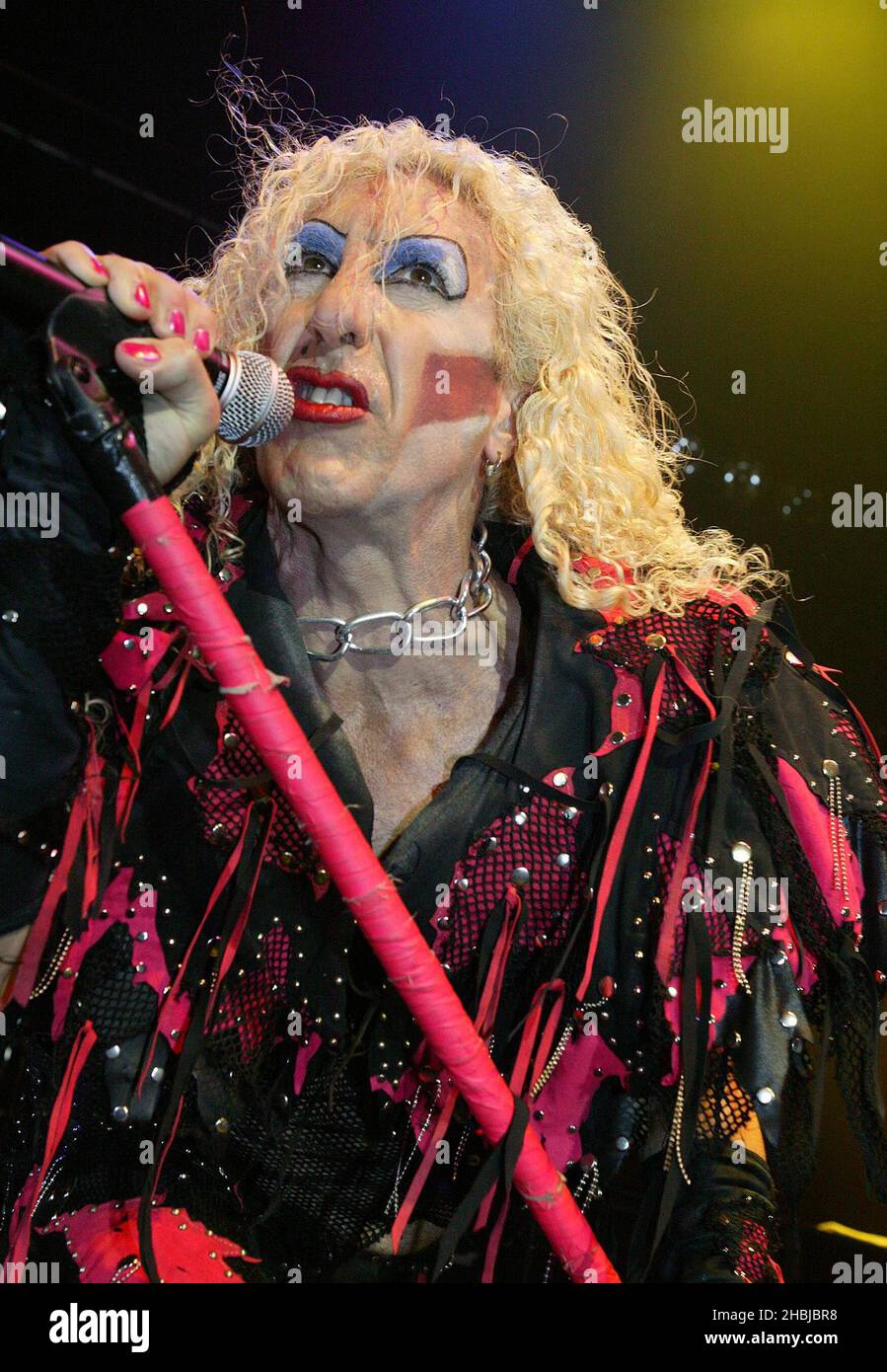 Dee Snider from Twisted Sister performs live on stage at the Astoria in  London for first time in eighteen years Stock Photo - Alamy