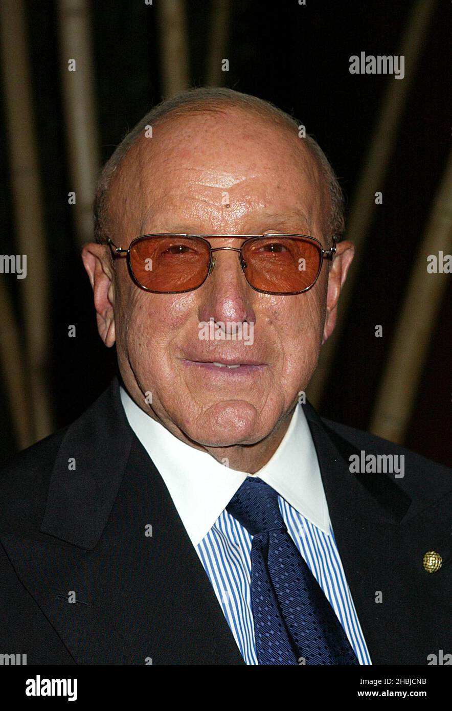 Clive Davis arrives at the Clive Davis Dinner Party prior to the World Music Awards at the Crustacea Restaurant at the Aladdin Hotel in Las Vegas, USA. Stock Photo