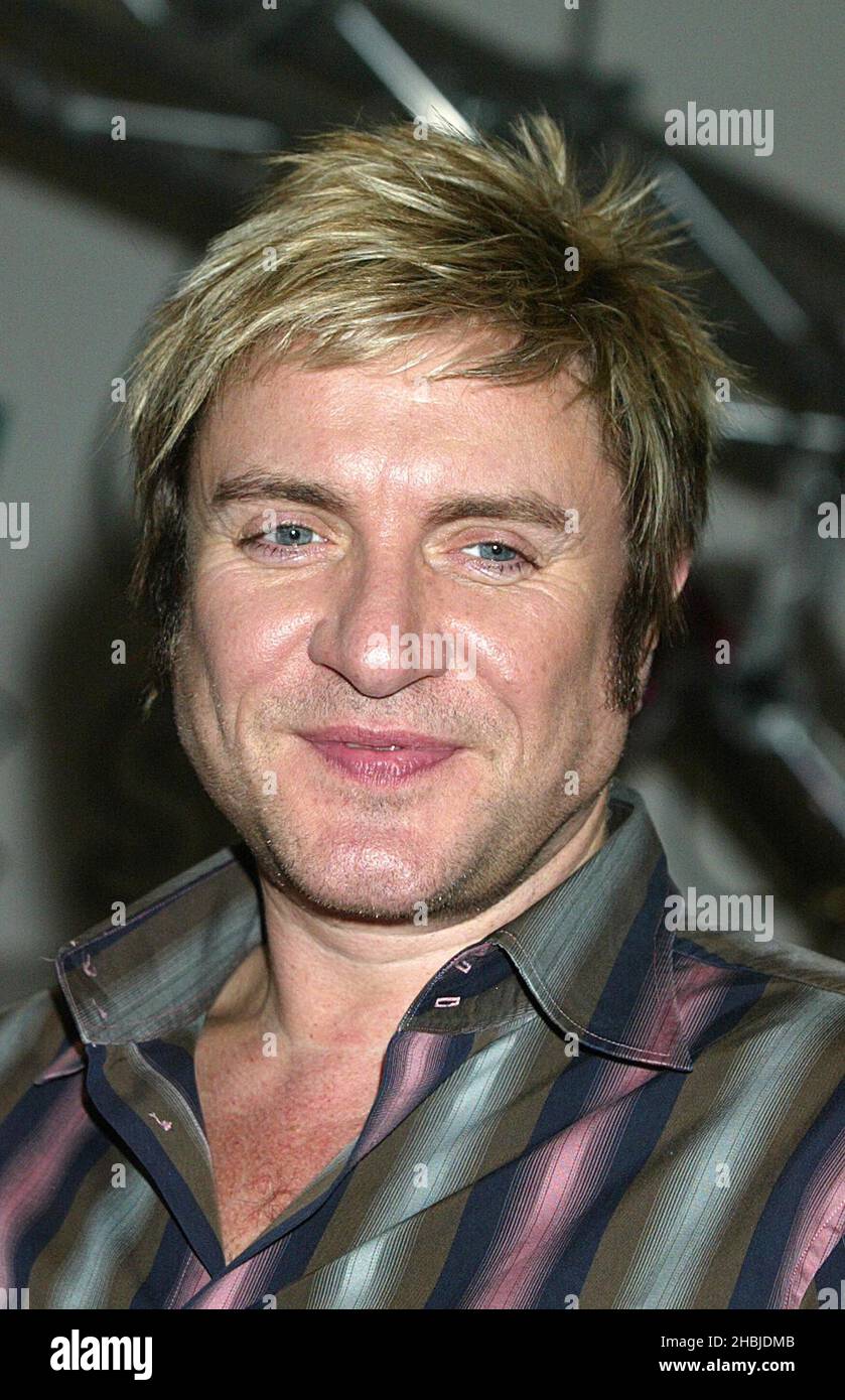 Simon Le Bon from Duran Duran meets and greets fans at HMV Oxford