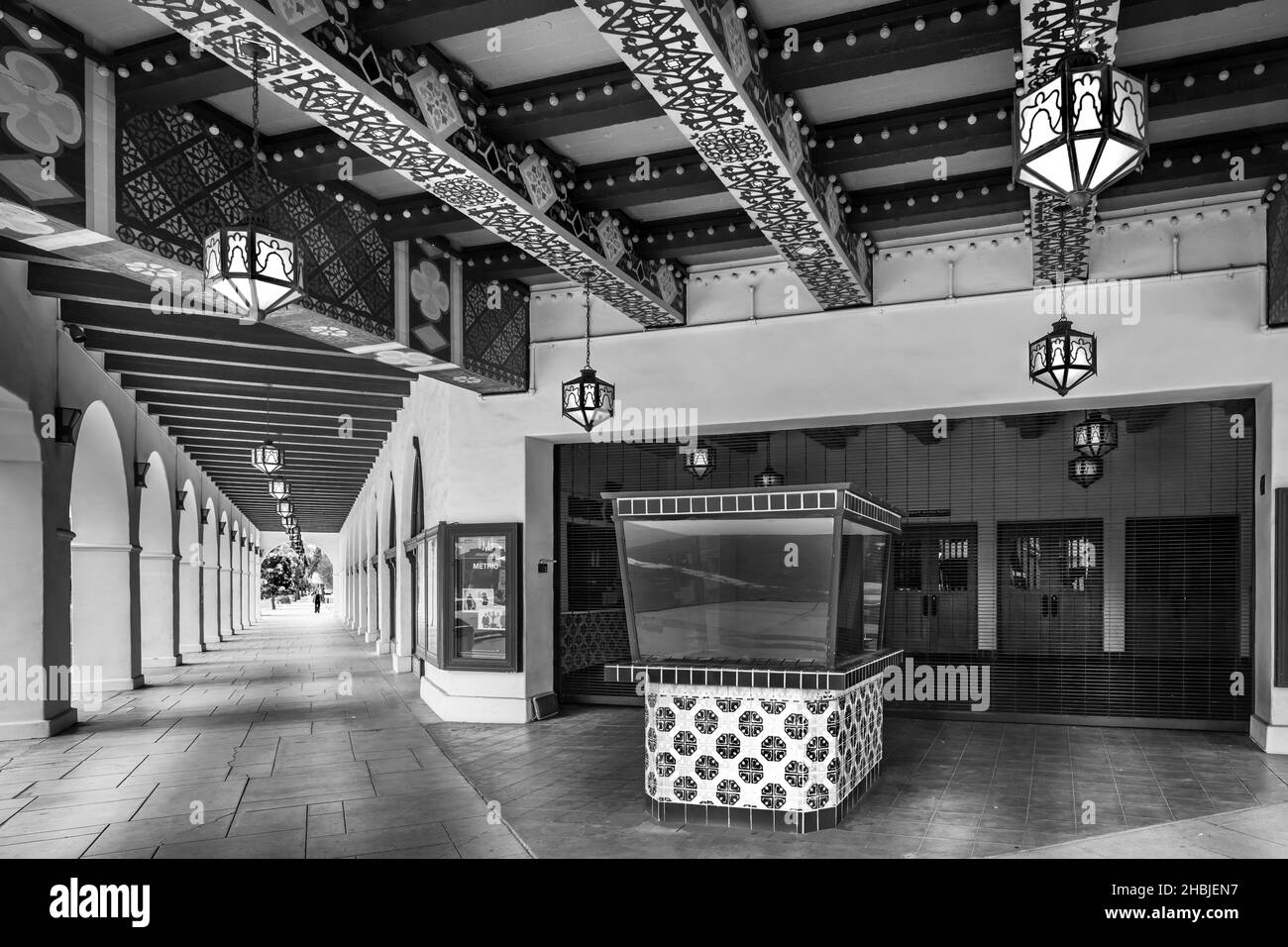 Old movie theater Black and White Stock Photos & Images - Alamy