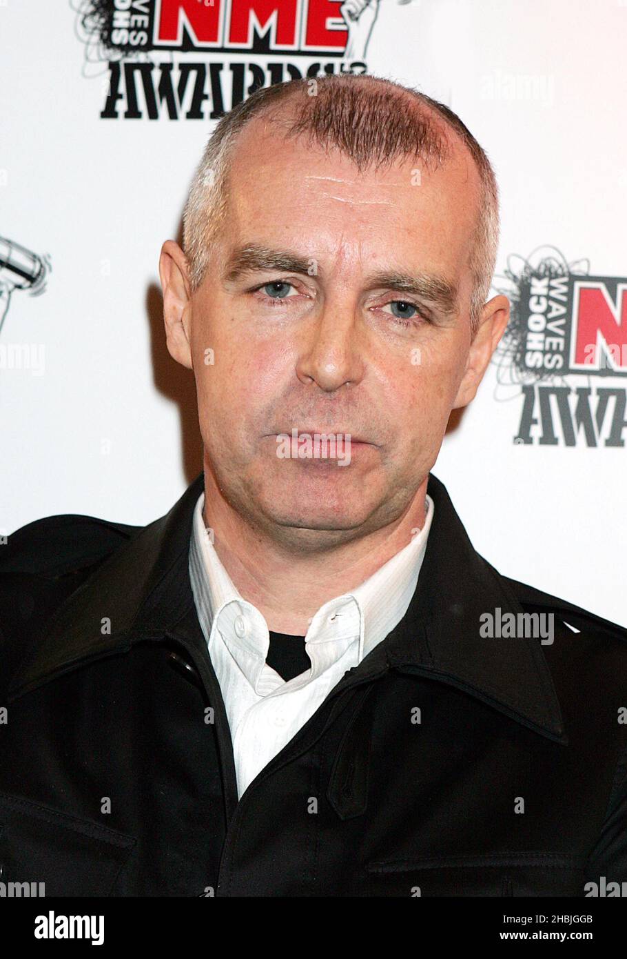 Neil Tenant of Pet Shop Boys poses in the Awards Room at The Shockwaves