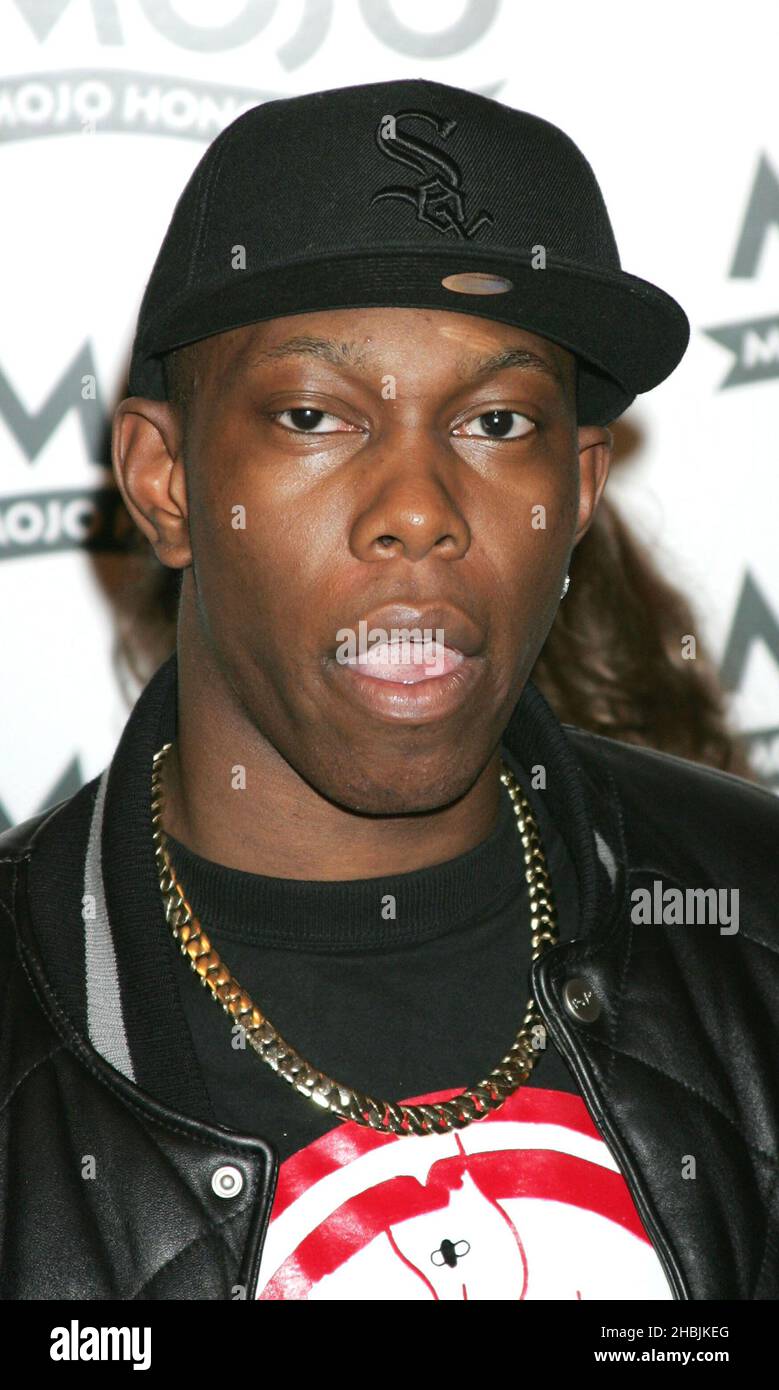Dizzee Rascal arrives at The MOJO Honours List 2005, the music magazine ...
