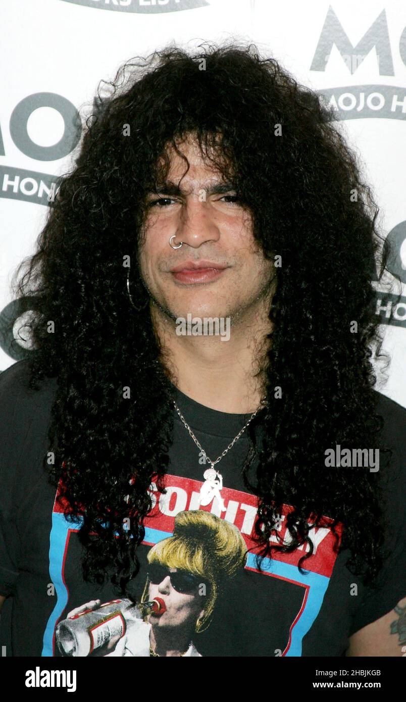 Slash 2005 Slash arrives at The MOJO Honours List 2005, the music magazine's ...