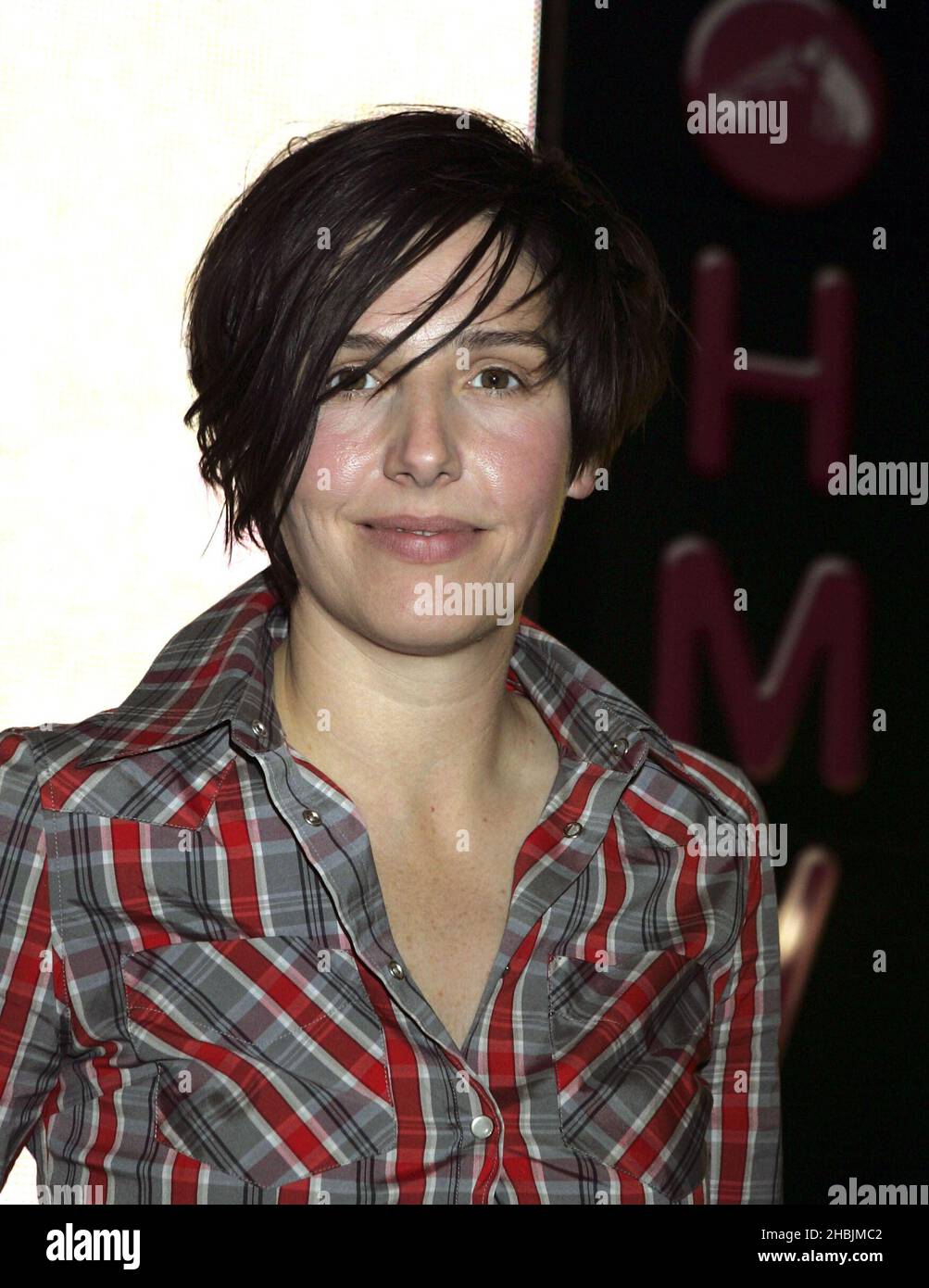 Charlene Spitteri of Scottish pop group Texas perform live and sign