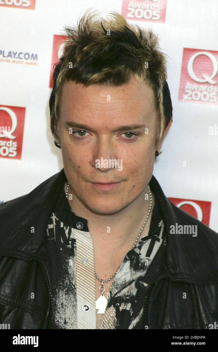 Liam Howlett from the Prodigy at the 2005 Q Awards, The Grosvenor House Hotel, London. Stock Photo
