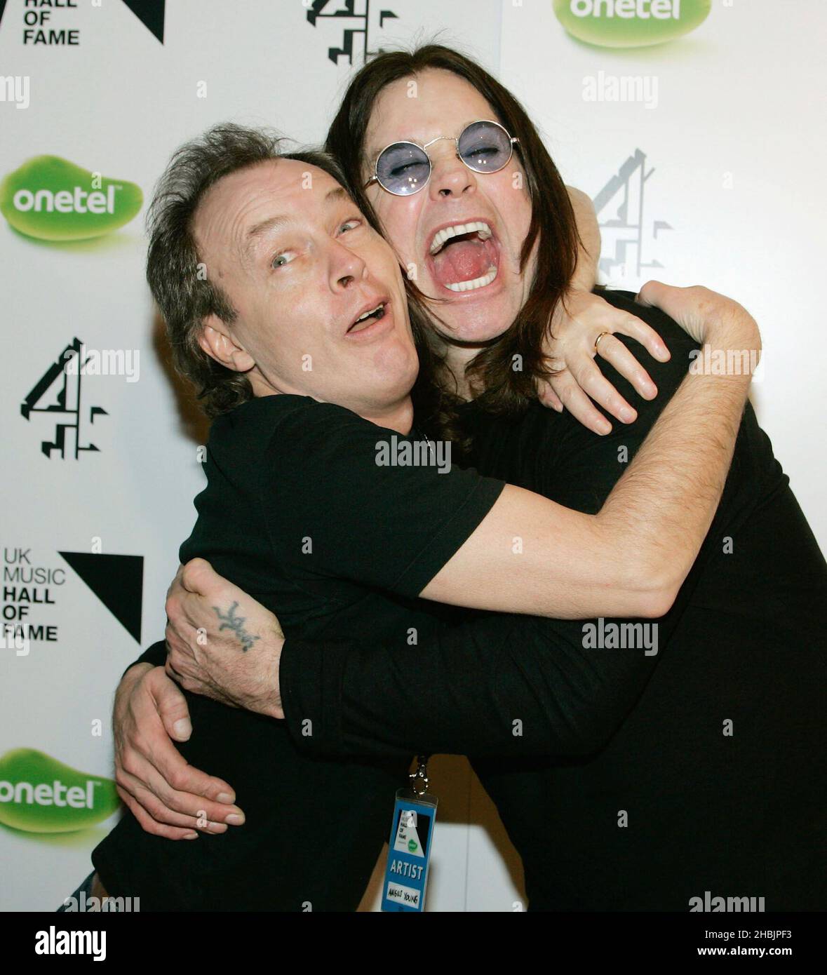 ozzy osbourne and angus young