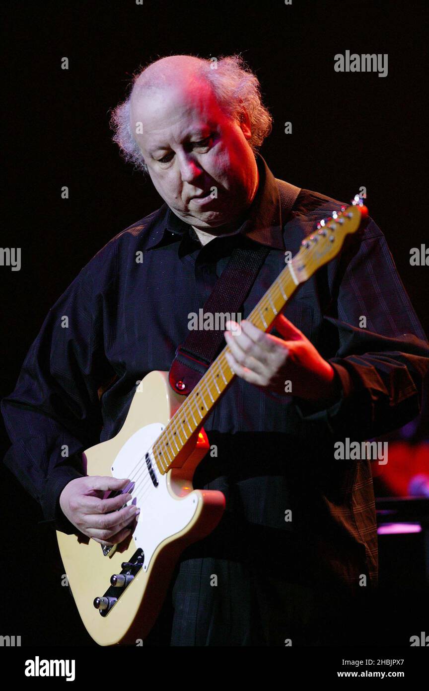 Peter Green from Fleetwood Mac performs at the One Generation 4 Another at the Royal Albert Hall in London. Stock Photo