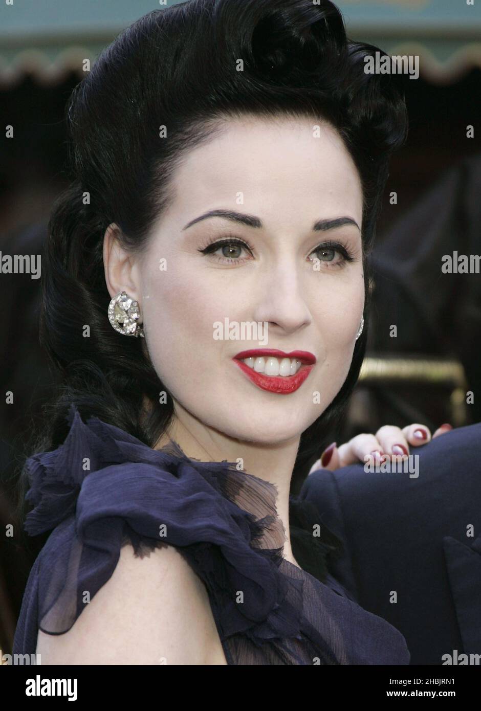 Dita Von Teese Stock Photo Alamy