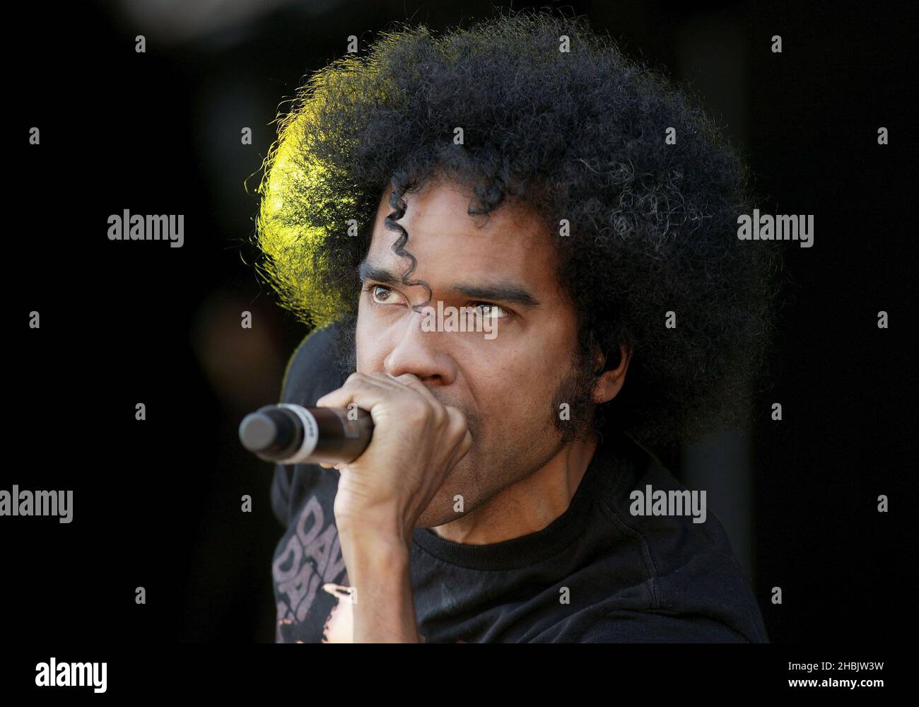 Martin DuVall, the new vocalist of Alice in Chains performing Stock