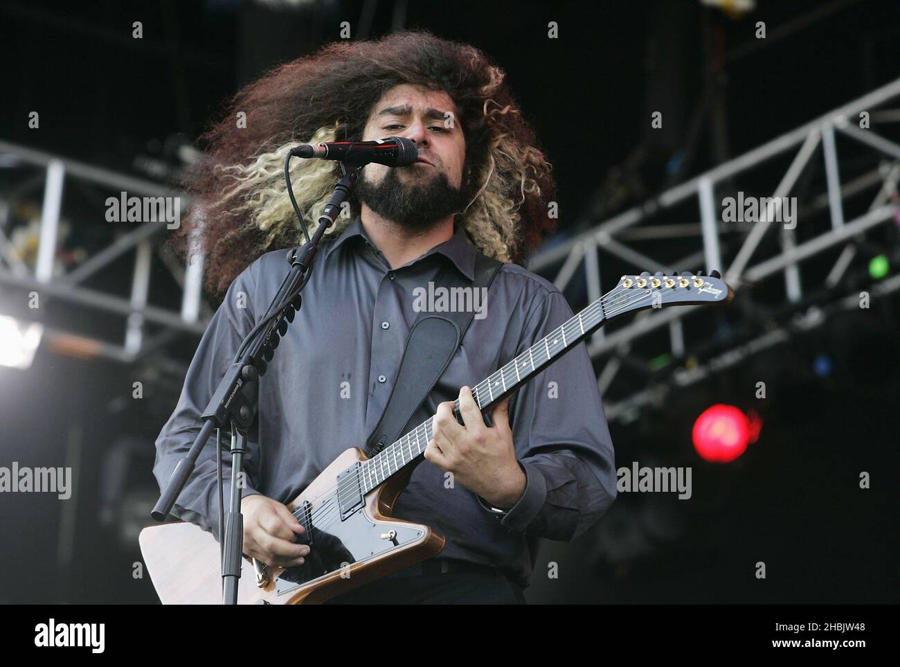 Coheed and Cambria performing. Stock Photo
