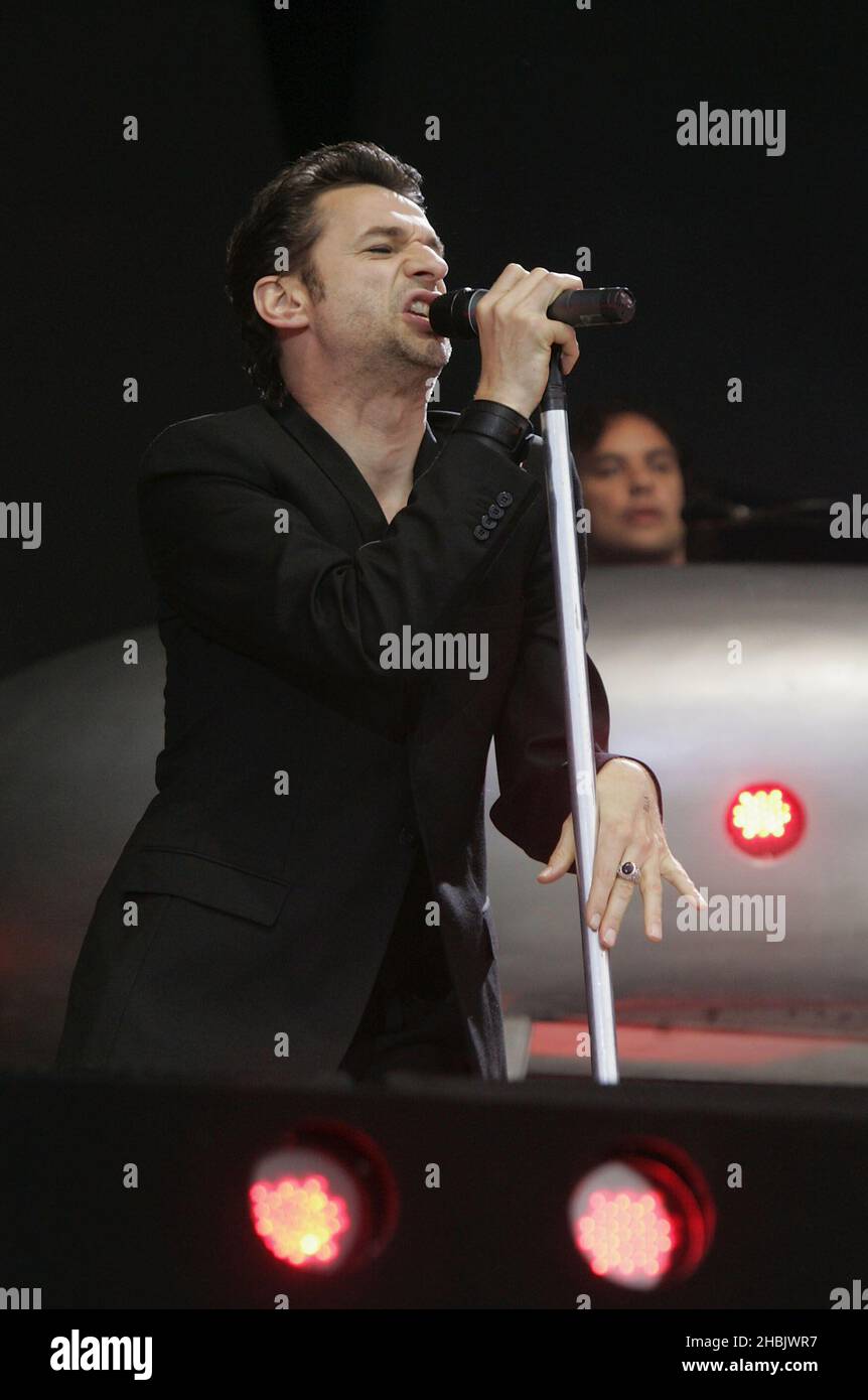 Dave Gahan Depeche Mode Stock Photo - Alamy