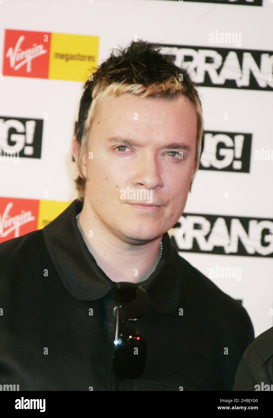 Liam Howlett arriving on the red carpet at the Kerrang Awards. Stock Photo