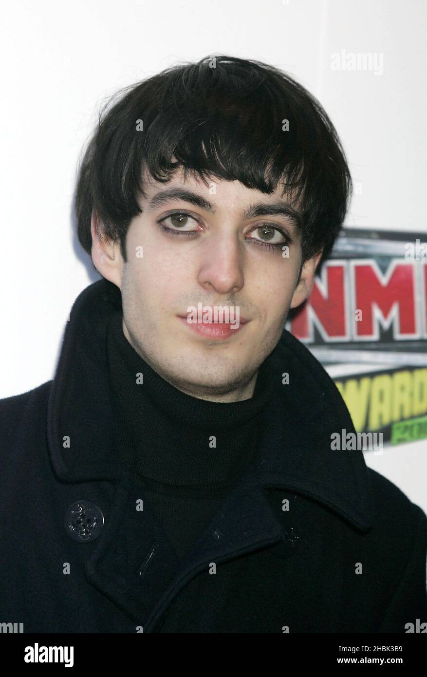 The Horrors arriving at the NME Awards 2007 at the Hammersmith Palais