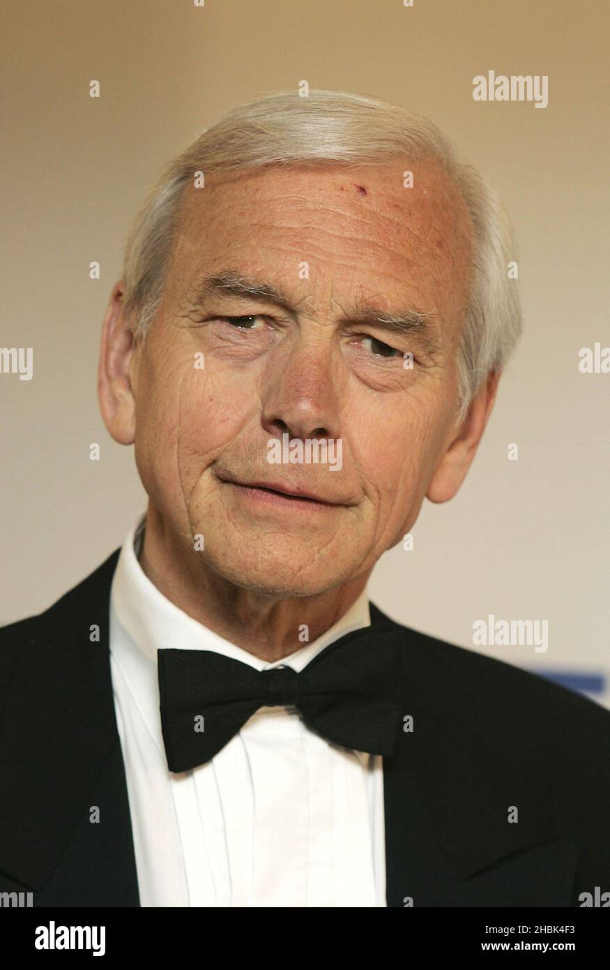 John Humphries arriving for the Sony Radio Academy Awards 2007 at the Grosvenor House Hotel in central London, April 30, 2007. Stock Photo