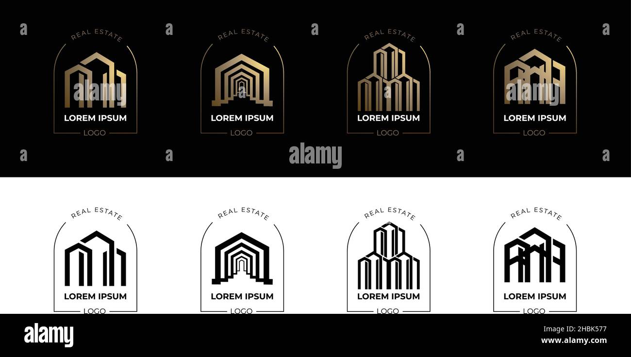 Vector logotype set Stock Vector Image & Art - Alamy