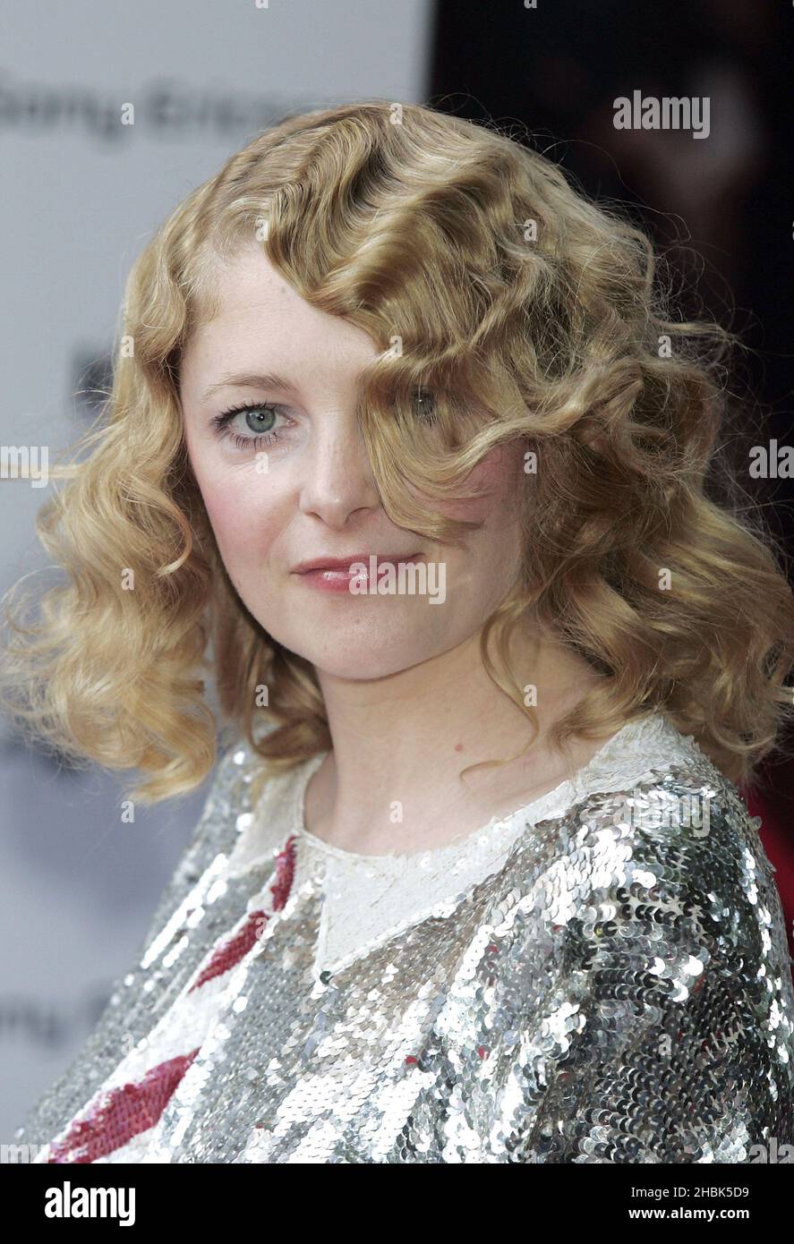 Alison Goldfrapp attends the launch of the 'All Tomorrow's Pictures,' exhibition at the Institute of Contemporary Arts in central London on May 30, 2007. Stock Photo