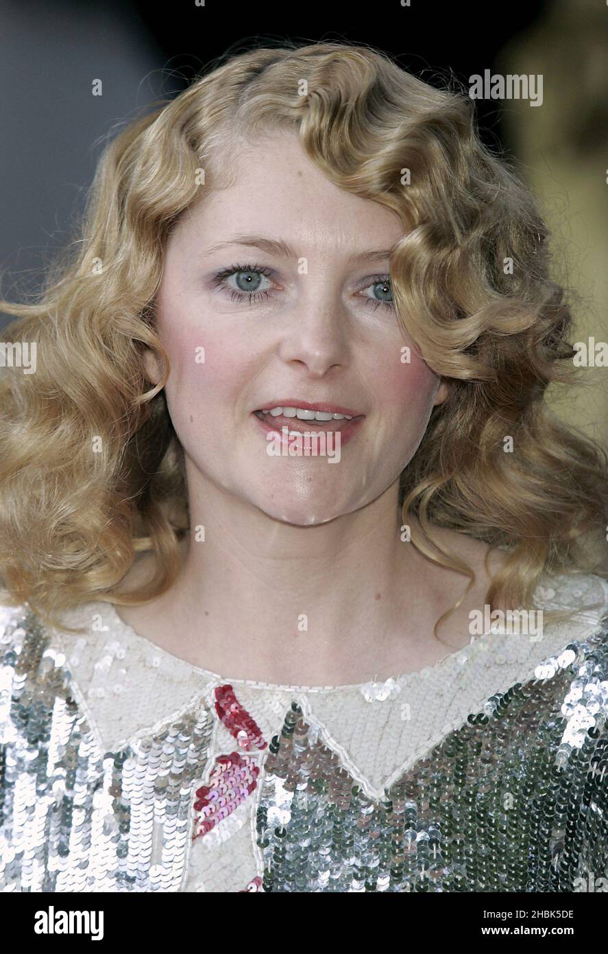 Alison Goldfrapp attends the launch of the 'All Tomorrow's Pictures,' exhibition at the Institute of Contemporary Arts in central London on May 30, 2007. Stock Photo