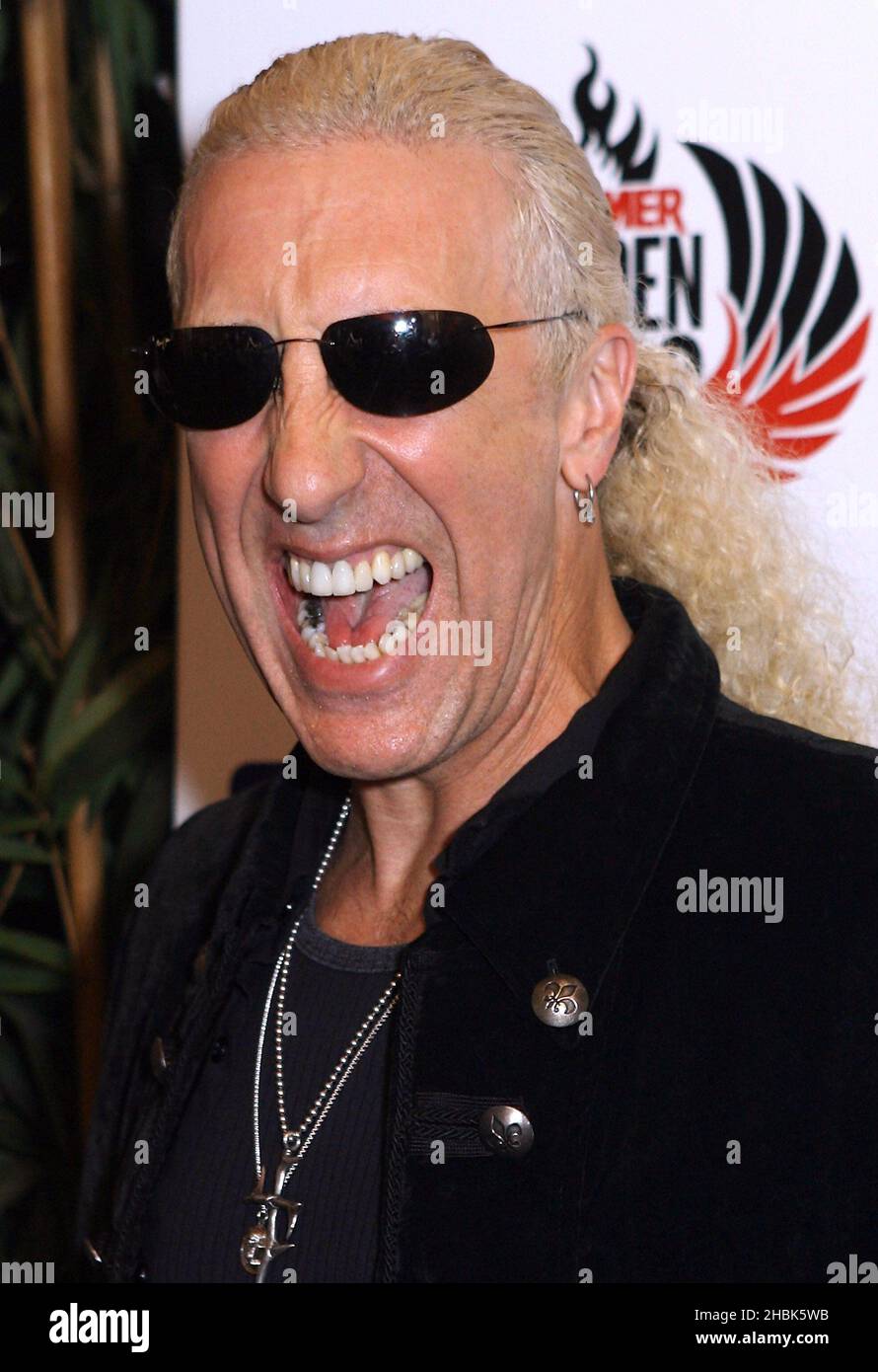 Dee Snider of Twisted Sister arrives at the Metal Hammer Awards held at